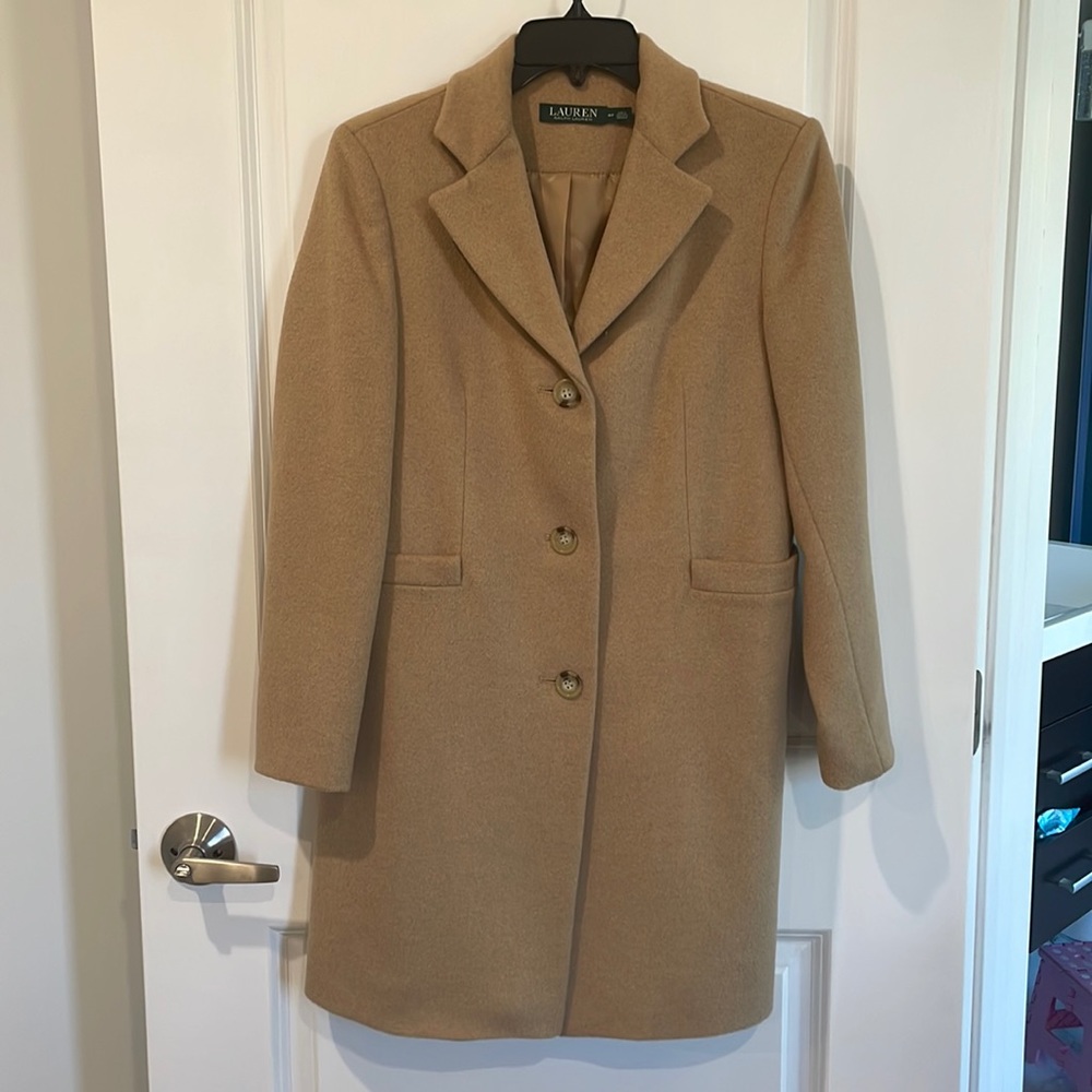 Ralph Lauren camel coat - Picture 2 of 5